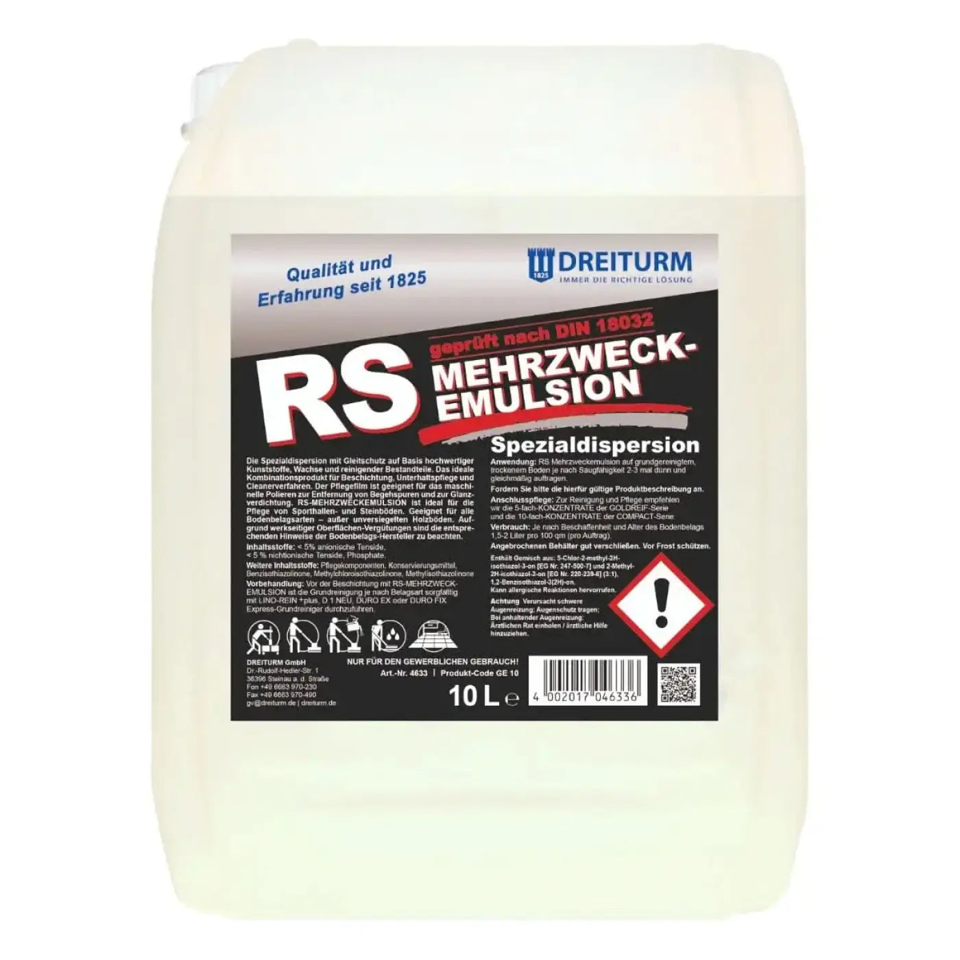 Allzweckreiniger Zitrone 10L Konzentrat – Element Bodenreiniger, Made In Germany