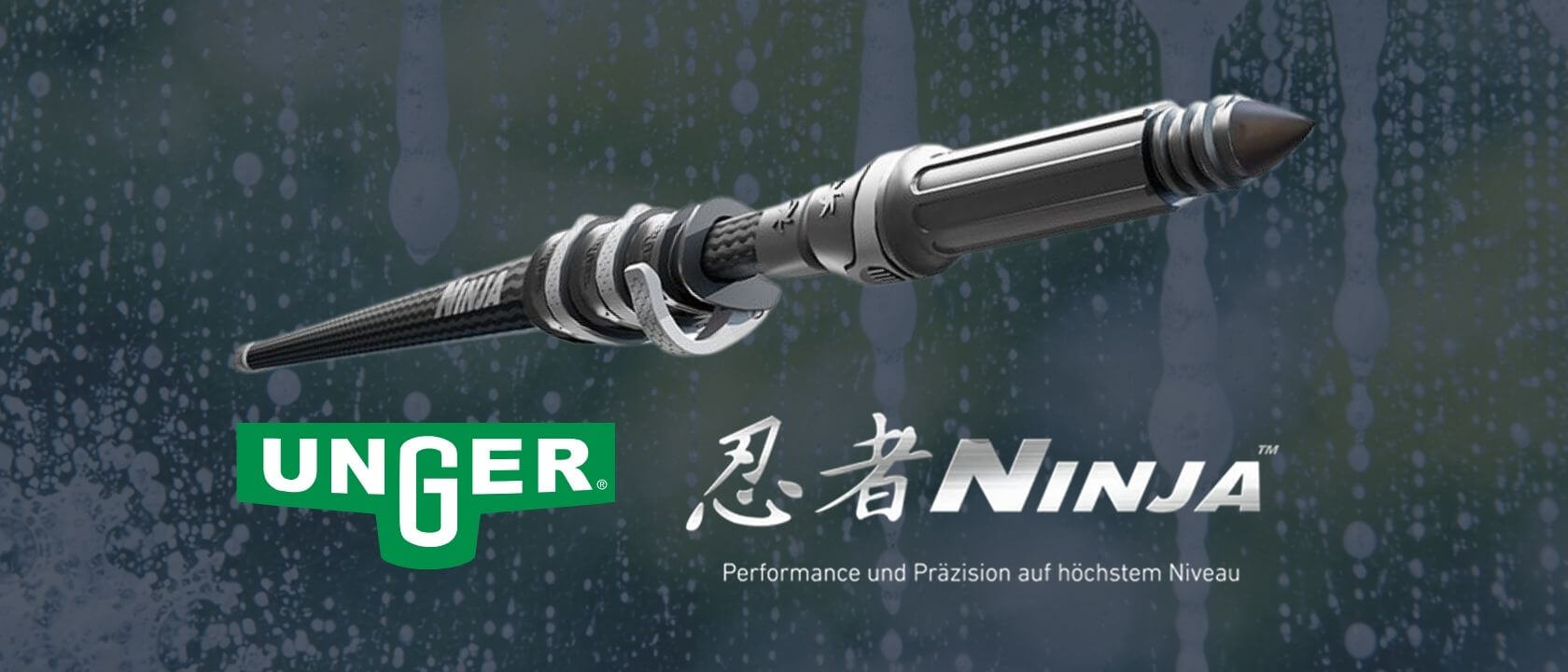 Ninja Carbon Teleskopstange Glasreinigung
