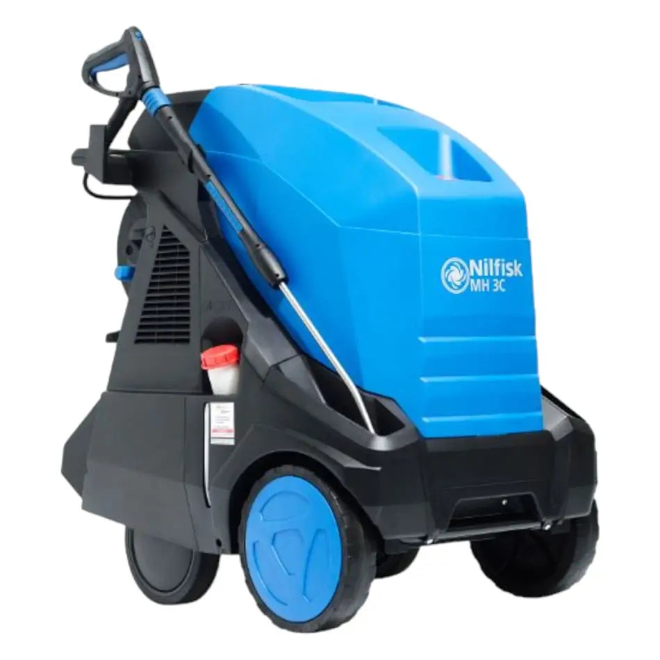 Hochdruck Heißwasser.