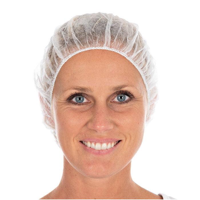 HygoBase Baretthaube Eco Weiß