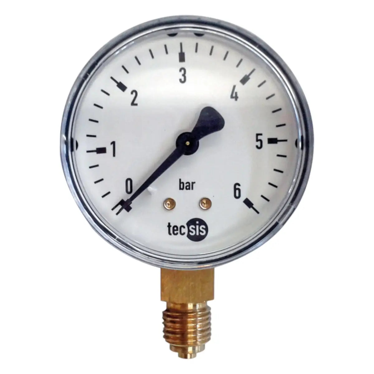 Manometer zur Druckanzeige mit Messbereich bis 6 bar