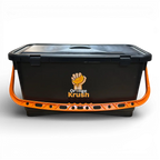 Maykker Eimer Rückseite Schwarz mit Sticker