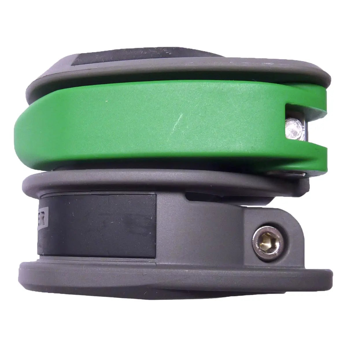 UNGER Smart Lock Klammer in Nahaufnahme mit grünem Spannverschluss