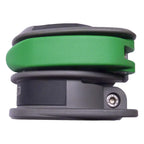 UNGER nLITE Klammer mit grüner Verschlusseinheit für sicheres Teleskopstangen-Handling