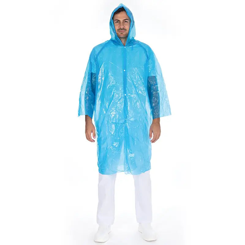 Hygonorm Besucherkittel Light mit Kapuze I PE