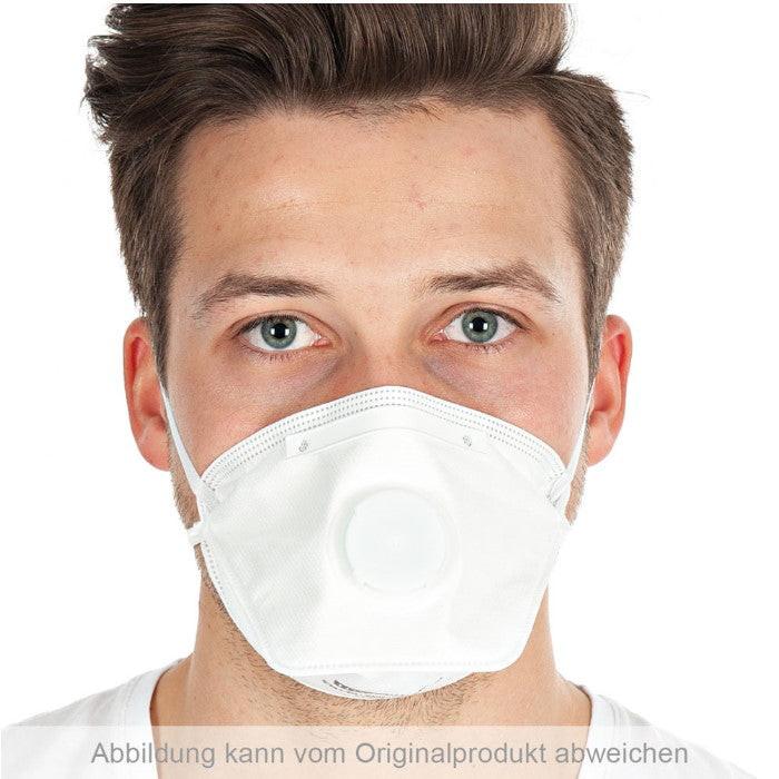 HygoStar Atemschutzmaske mit Ventil FFP3 NR vertikale Faltung