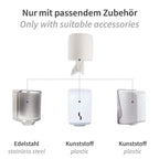 Hygoclean Papierhandtuchrollen Innenabwicklung 2-lagig perforiert Weiß