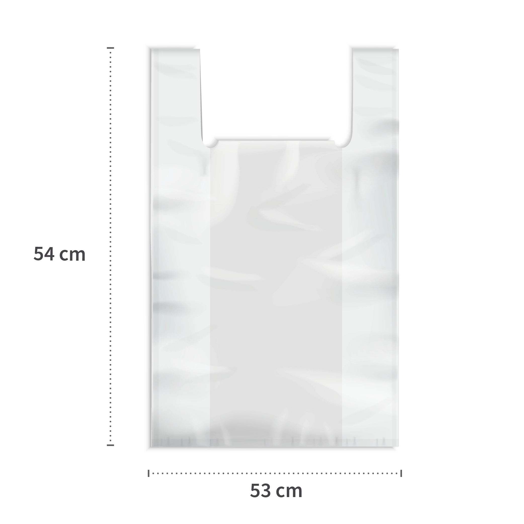 HygoClean Müllbeutel mit Griff 25l HDPE Größe