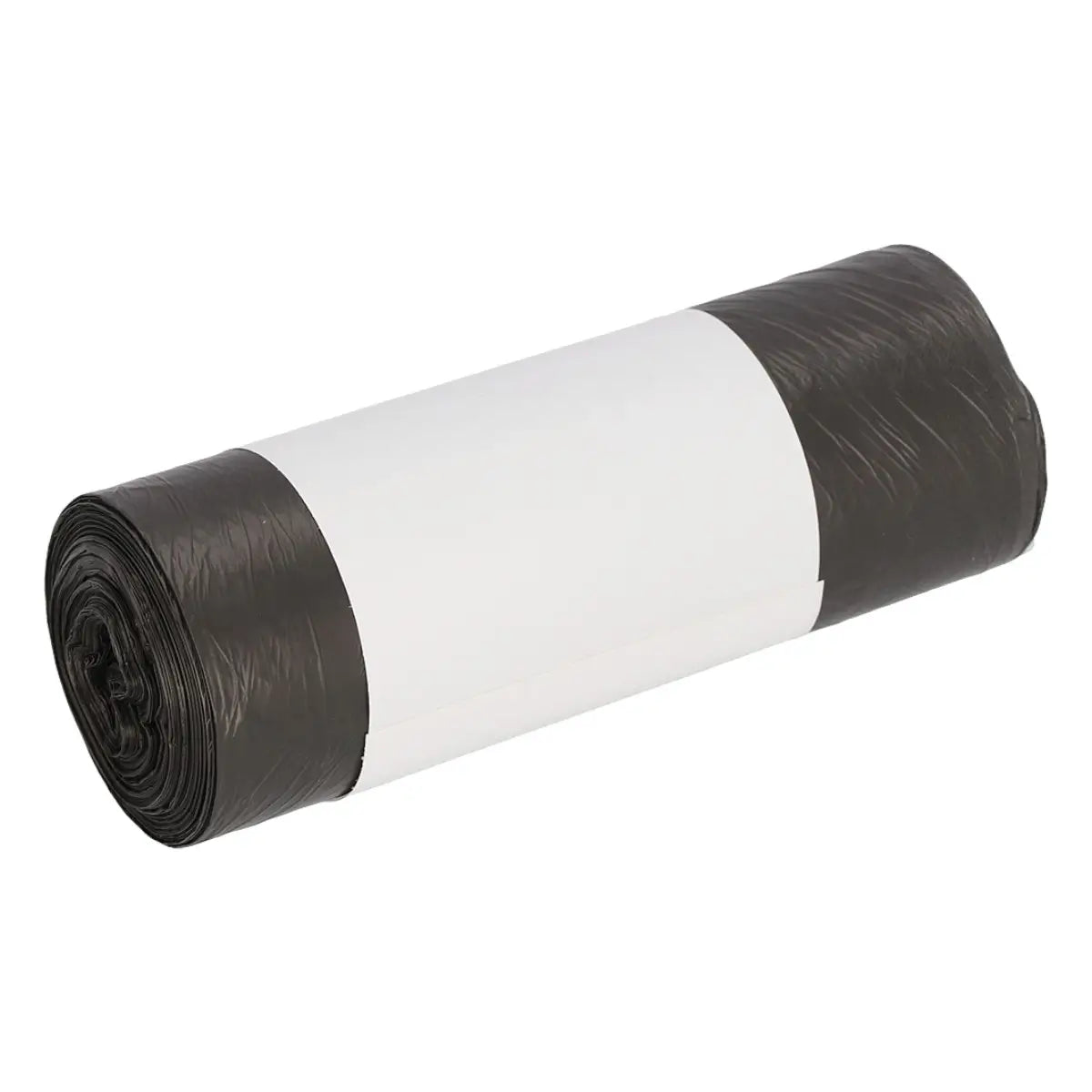 Rolle schwarze Müllbeutel HDPE 6 Liter
