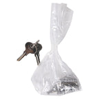 Falthandtuchspender aus Edelstahl Zubehör und Schlüssel