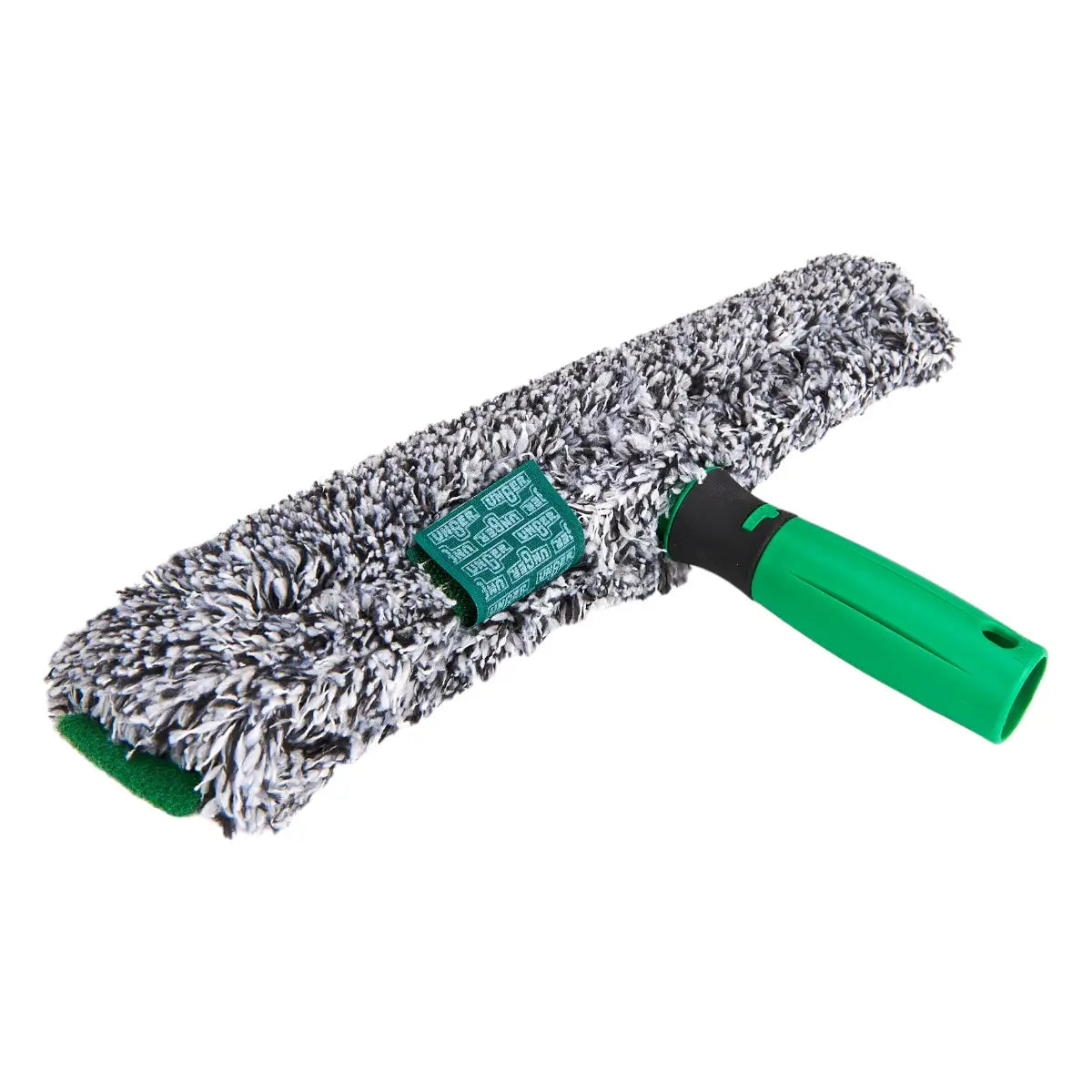 UNGER ErgoTec 2in1 Starter Set AK011A mit grünem Griff und integriertem Mikrofaser-Einwascher