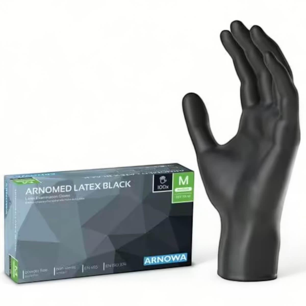 ARNOMED Latex-Handschuhe puderfrei | 100 Stück