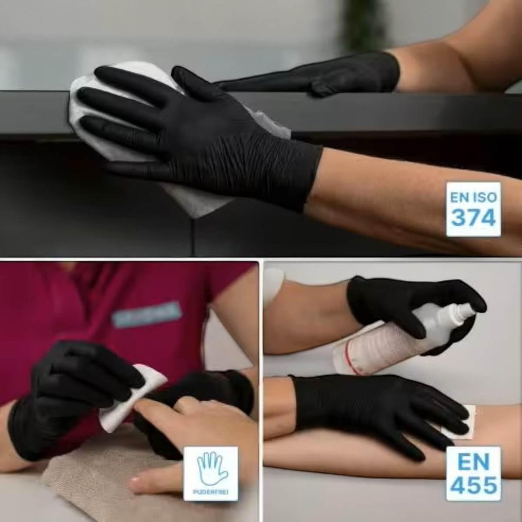 ARNOMED Nitril-Handschuhe puderfrei | 200 Stück