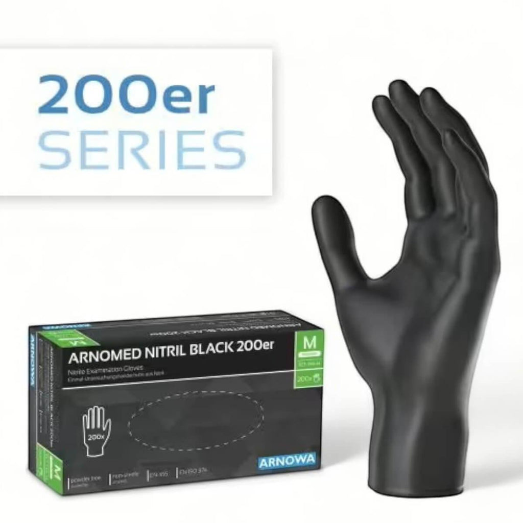 ARNOMED Nitril-Handschuhe puderfrei | 200 Stück