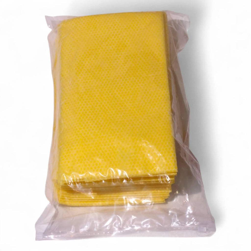 CLENDO Staubtuch Viskose Gelb