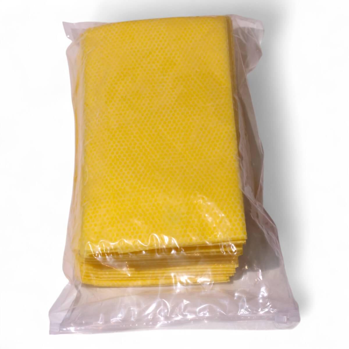 CLENDO Staubtuch Viskose Gelb