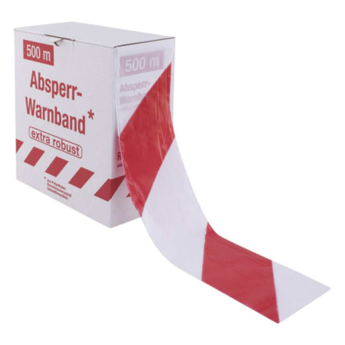Absperrband 80mm x 500m.