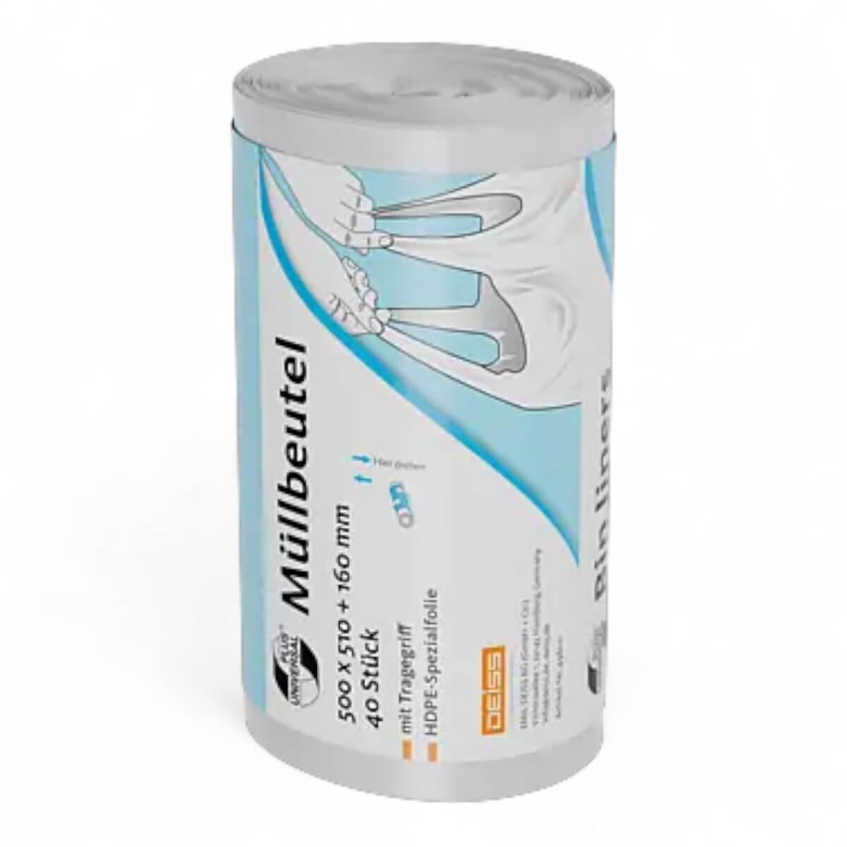 DEISS Universal Plus Müllbeutel 30 Liter transparent | 49800