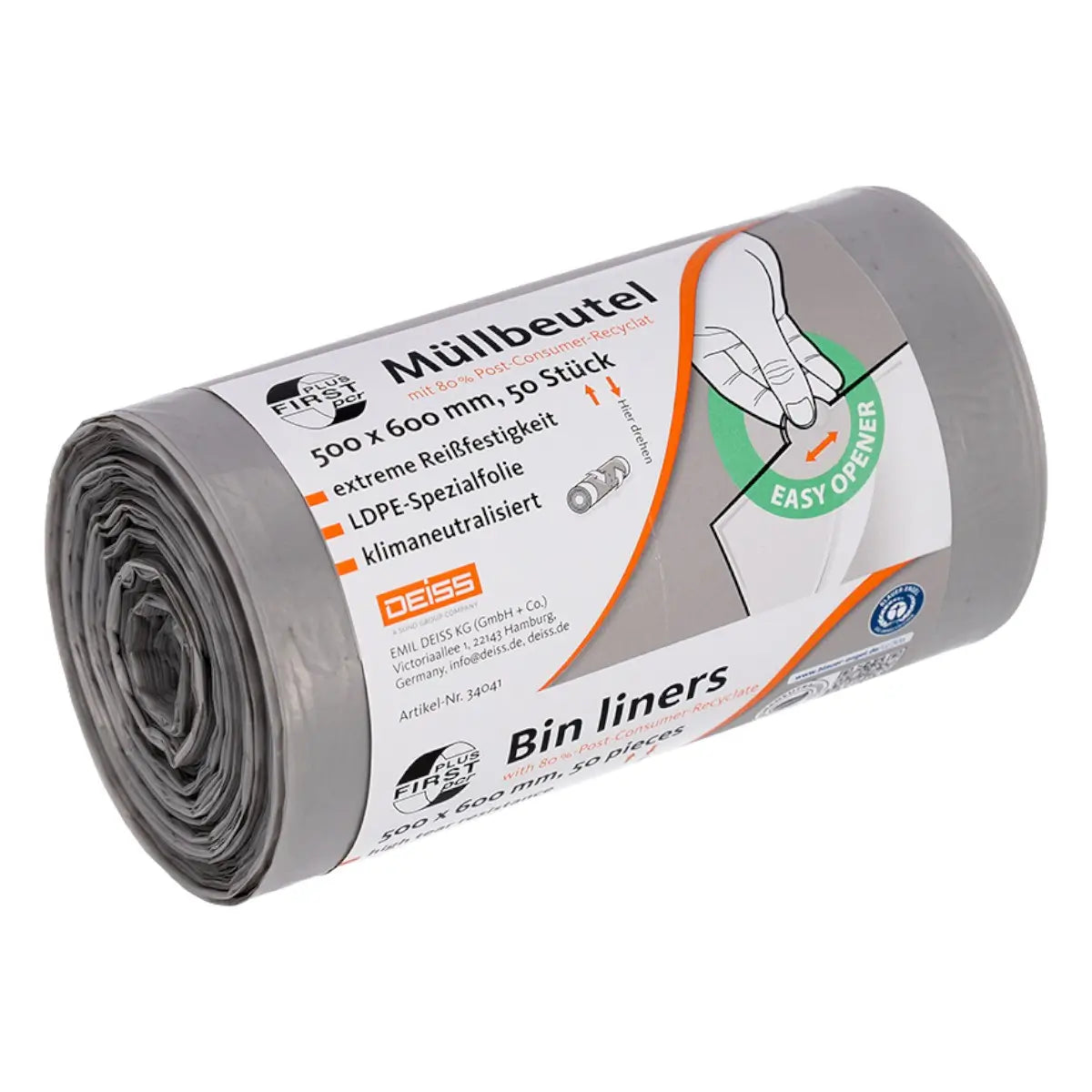 DEISS_FIRST_PLUS_PCR_Mllbeutel_30 Lite