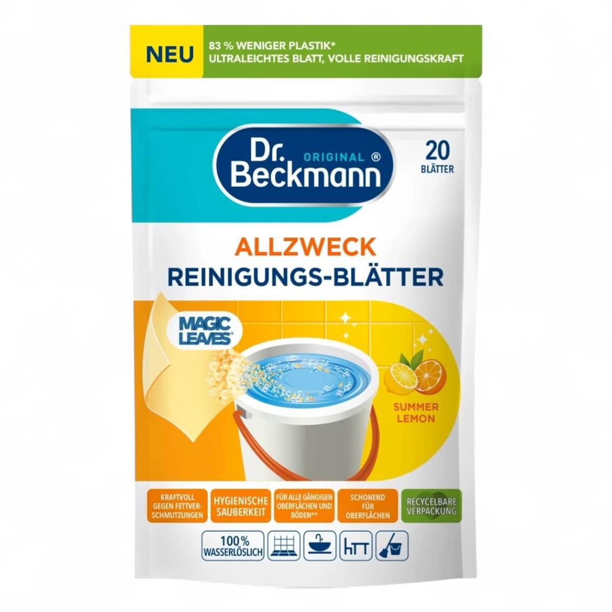 DR. BECKMANN Magic Leaves Allzweck Reinigungs Blätter