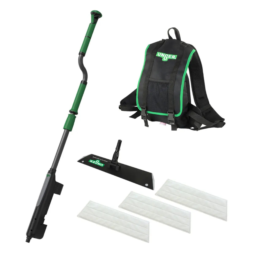 UNGER erGO!wax Bodenbeschichtungsset Klettmopp