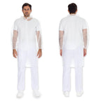 Besucherkittel Light mit Druckknöpfen | PP-Vlies