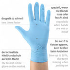 Einweghandschuhe Nitrilhandschuhe Rapid On