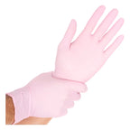 Nitrilhandschuhe Einweghandschuhe Safe Light Rosa