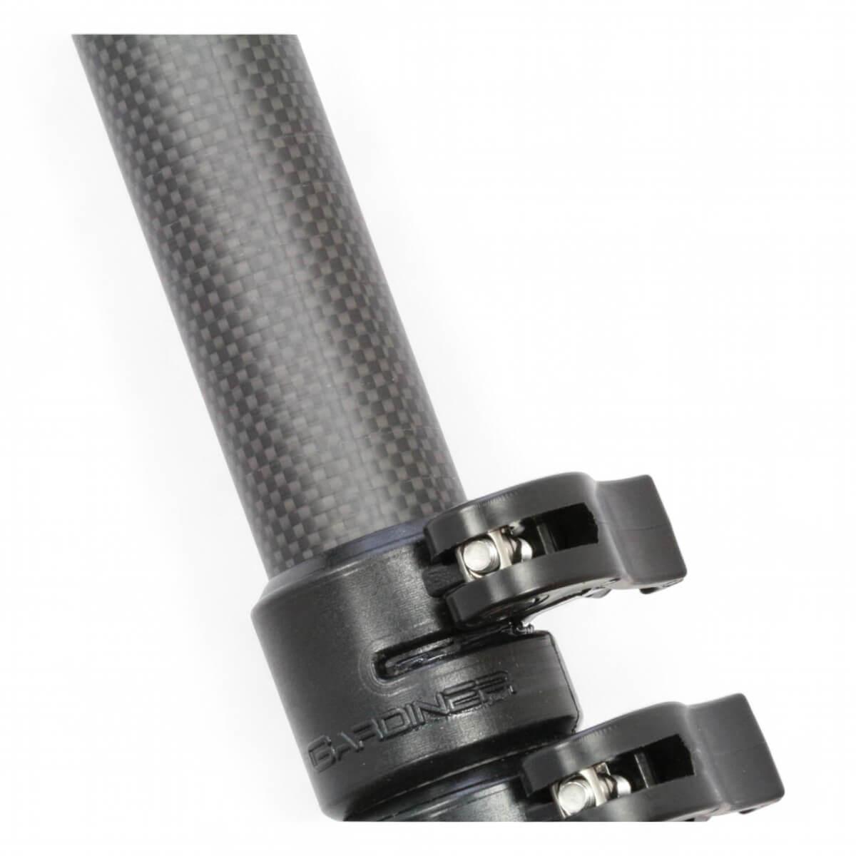 GARDINER SUPER MAX 27 | 8,10 Meter 3K Carbon Profi Teleskopstange