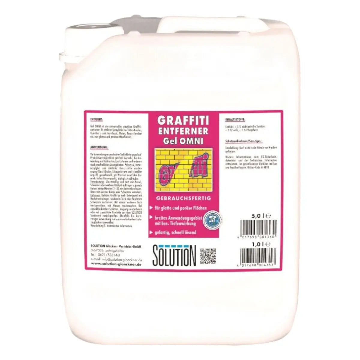 SOLUTION-Glöckner Gel OMNI Graffitientferner