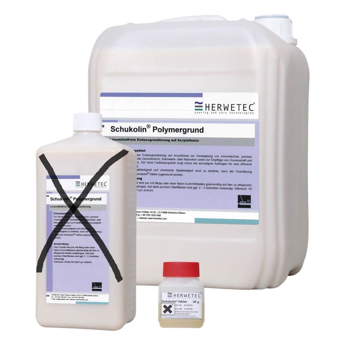 HERWETEC Schukolin® Polymergrund plus Härter