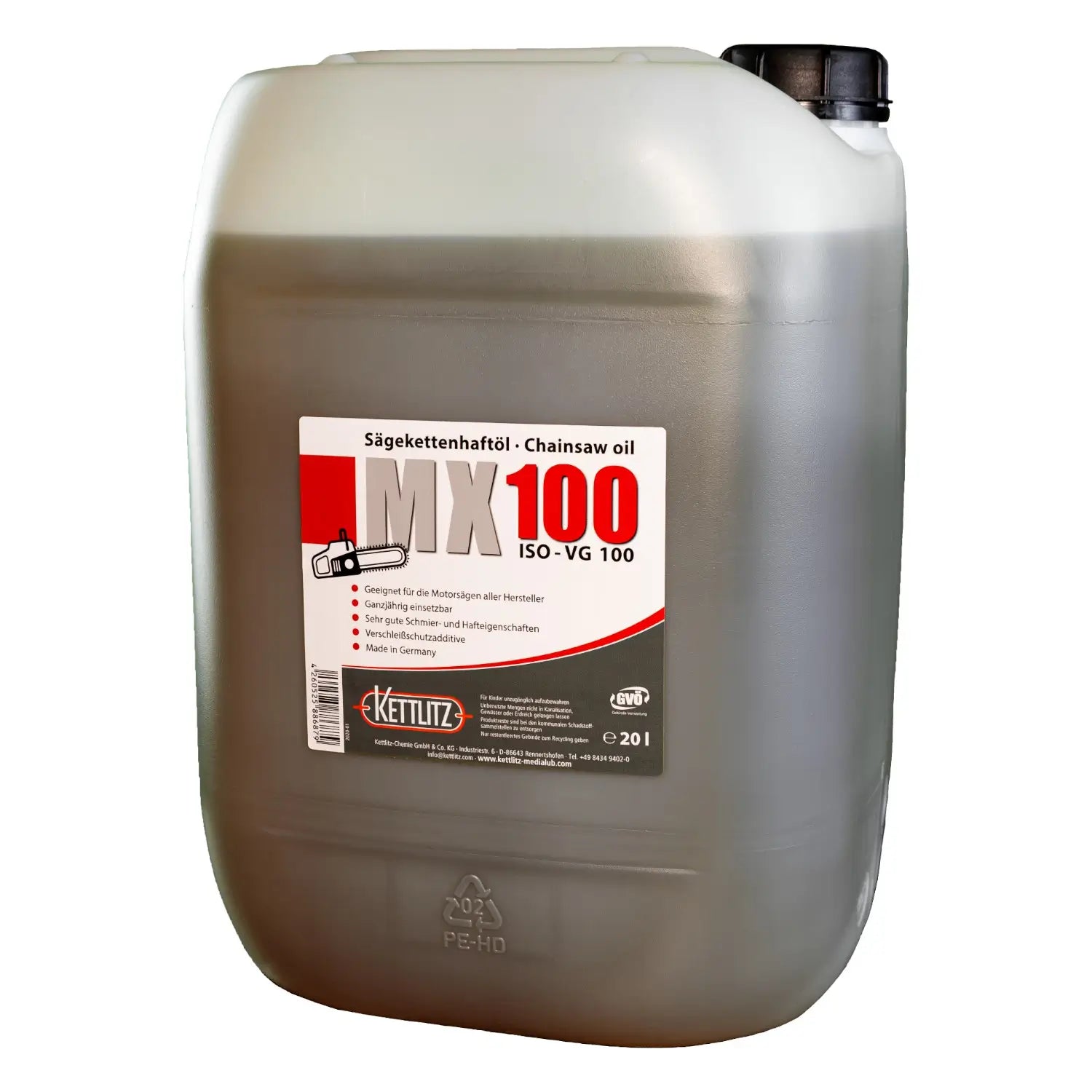 KETTLITZ Medialub Sgekettenhaftl MX 100-20 Liter