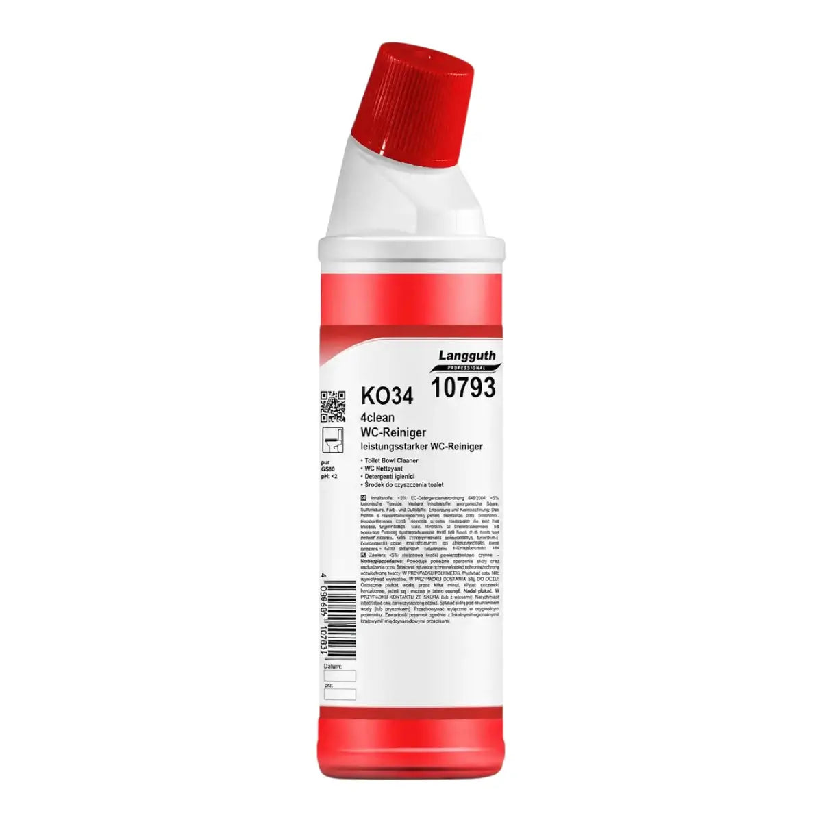 LANGGUTH KO34 4clean® WC-Reiniger 750ml