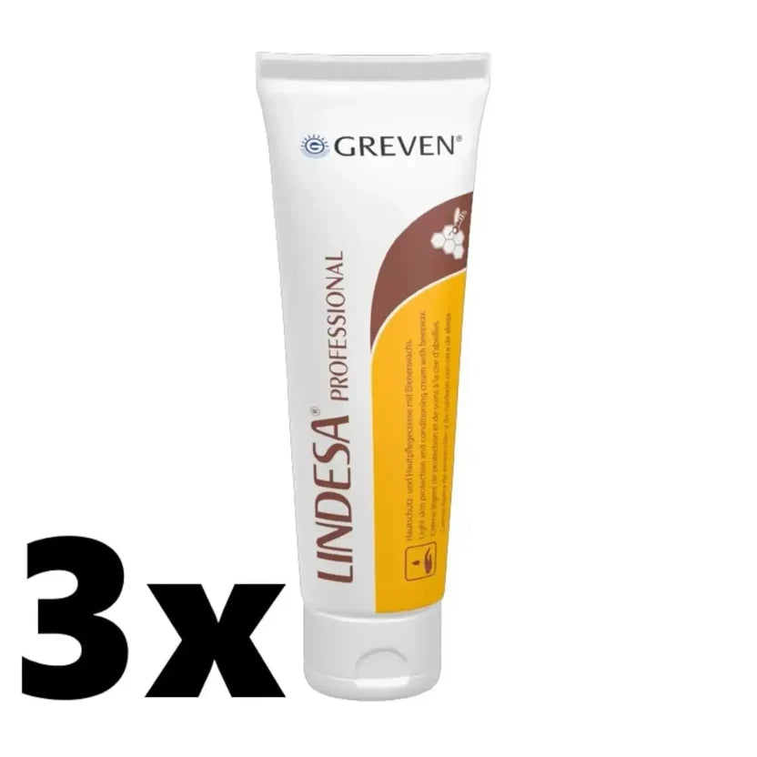 Lindesa Professional Hautpflege & Hautschutz 3 Stück 100ml
