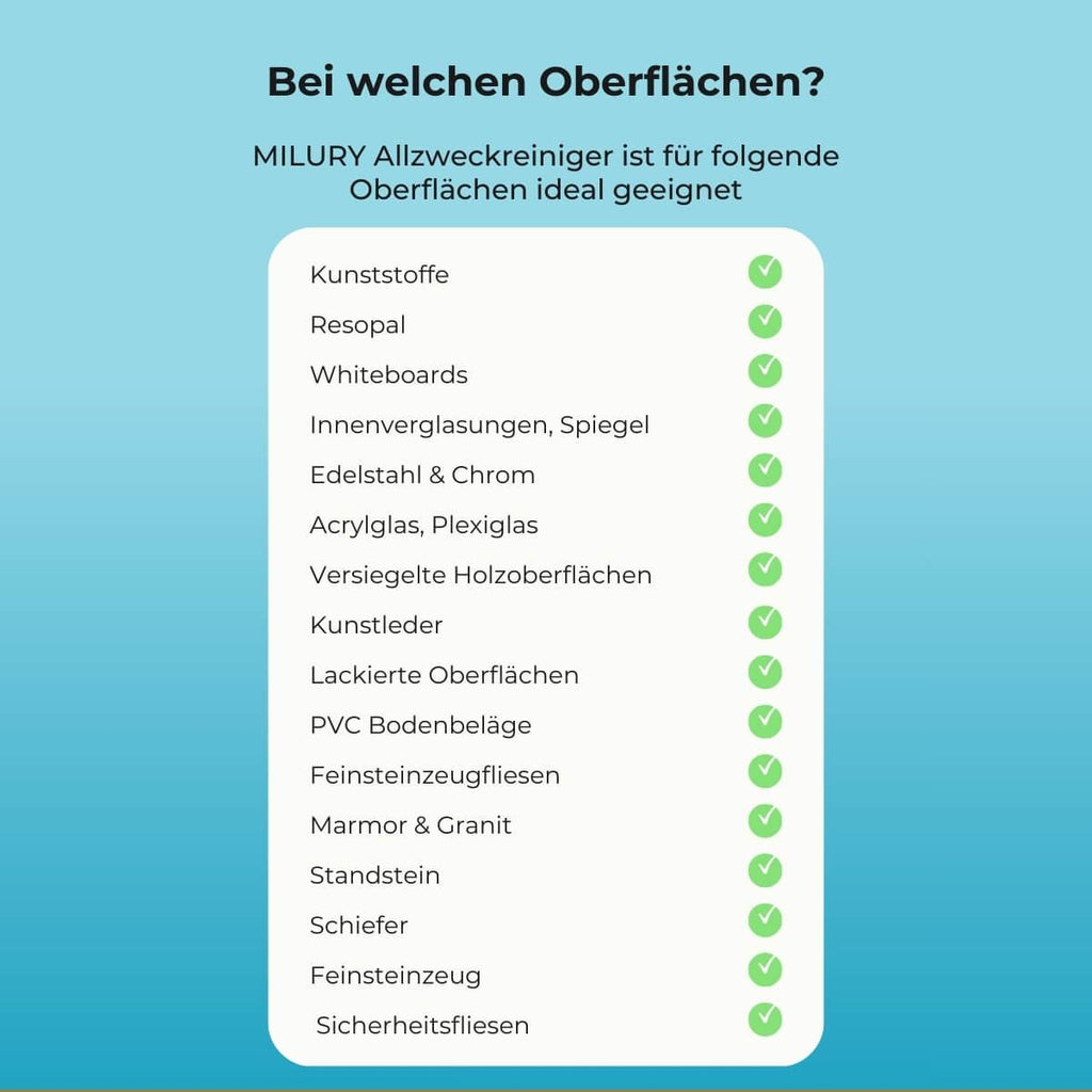 MILURY Allzweckreiniger Konzentrat 1 Liter