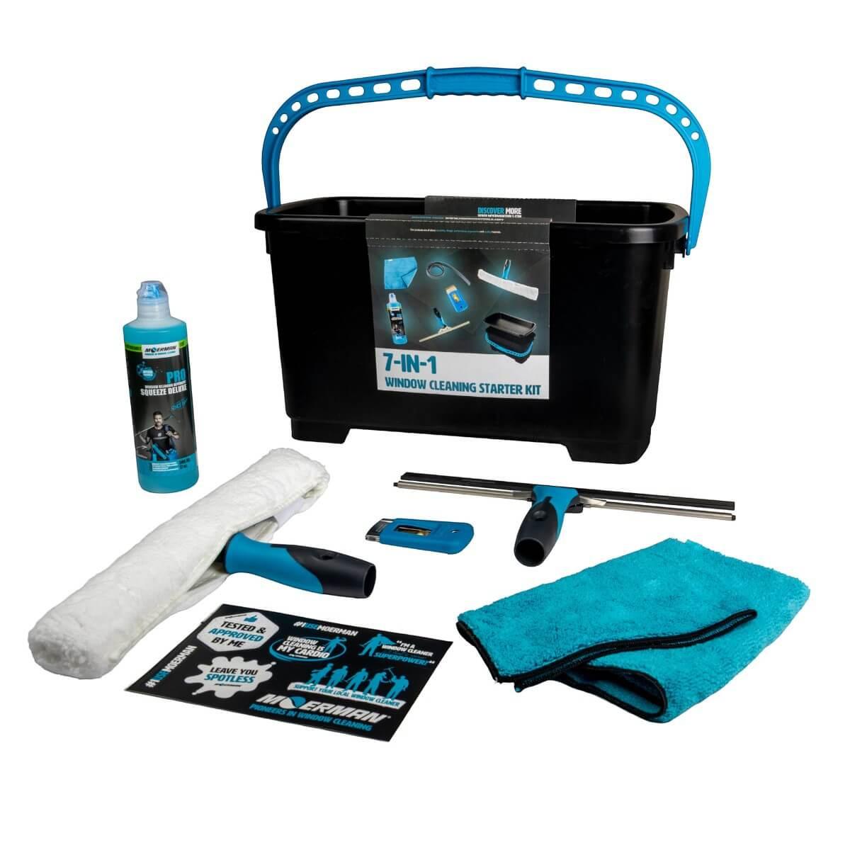 MOERMAN 7-in-1 Window Cleaning Starter Kit