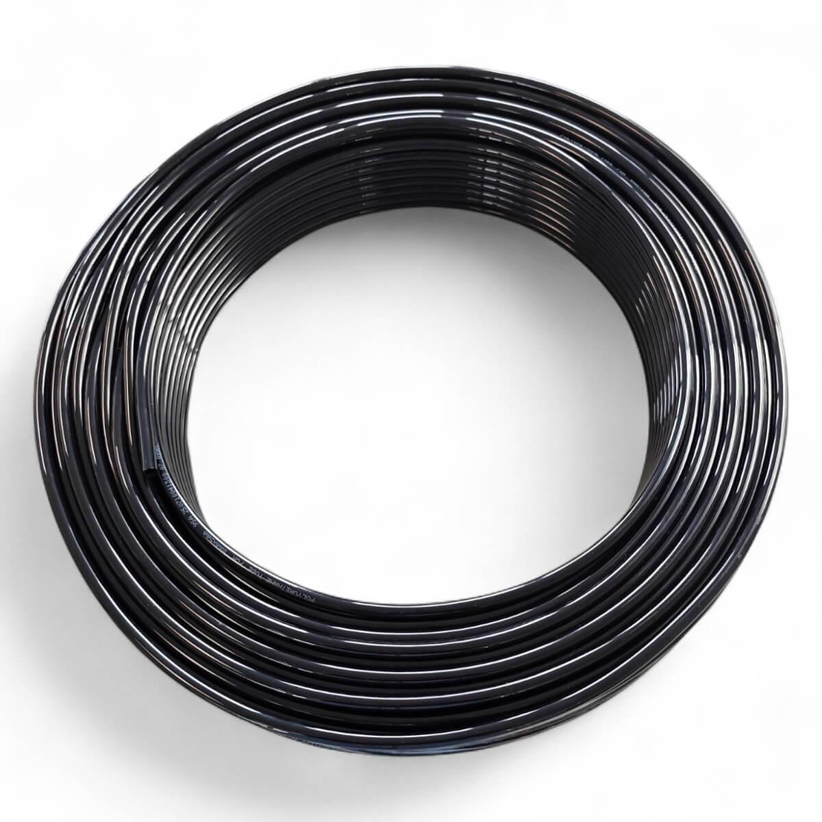 MILURY Wasserschlauch 50 Meter | Schwarz