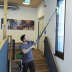 UNGER NINJA 6in1 Carbon-Stangen-Set AKN19 Glasreinigungsset