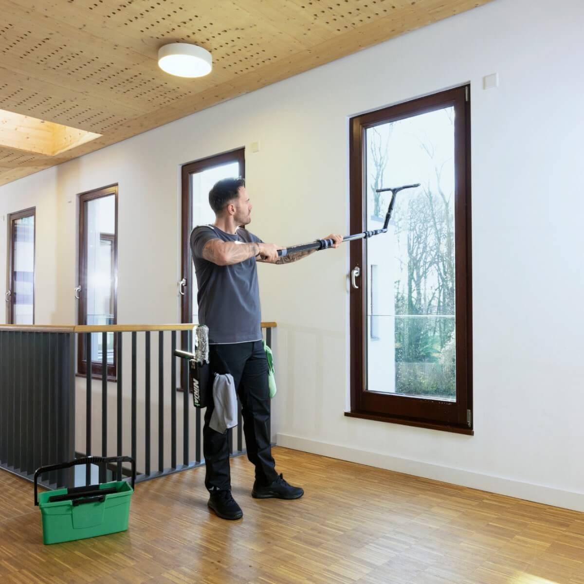 UNGER NINJA 6in1 Carbon-Stangen-Set AKN19 Glasreinigungsset