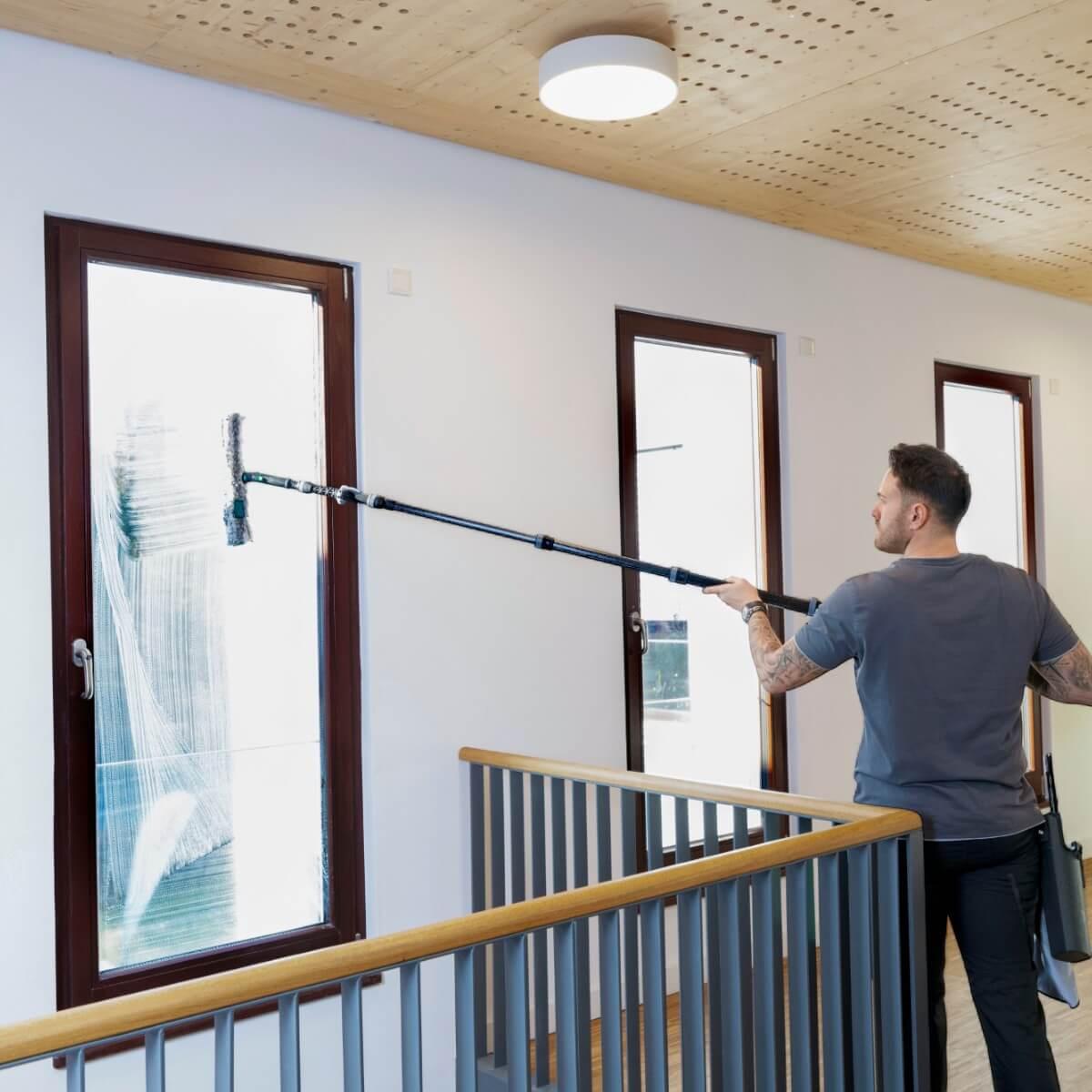 UNGER NINJA 6in1 Carbon-Stangen-Set AKN19 Glasreinigungsset