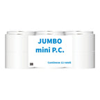 PAPERDI Mini Jumbo Toilettenpapier 2-lagig 12 Rollen
