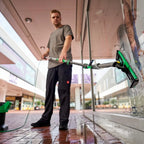 Unger nLite PowerPad Griff + Microfaser-Reinigungspad