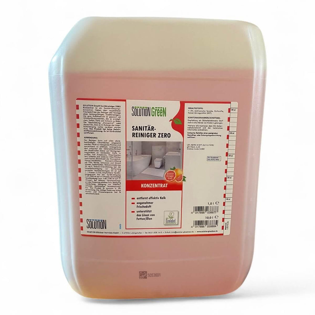 SOLUTION-Glöckner GreeN Sanitärreiniger ZERO