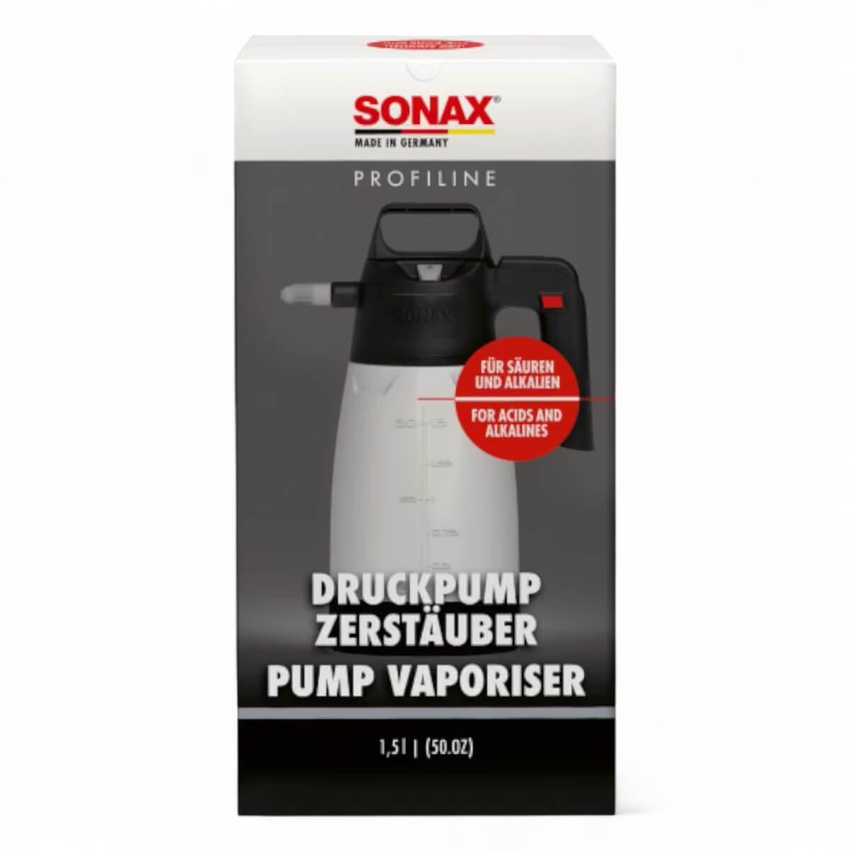 SONAX DruckpumpZerstäuber für Säuren+Alkalien