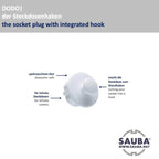 Sauba Steckdosenverschluss DODO