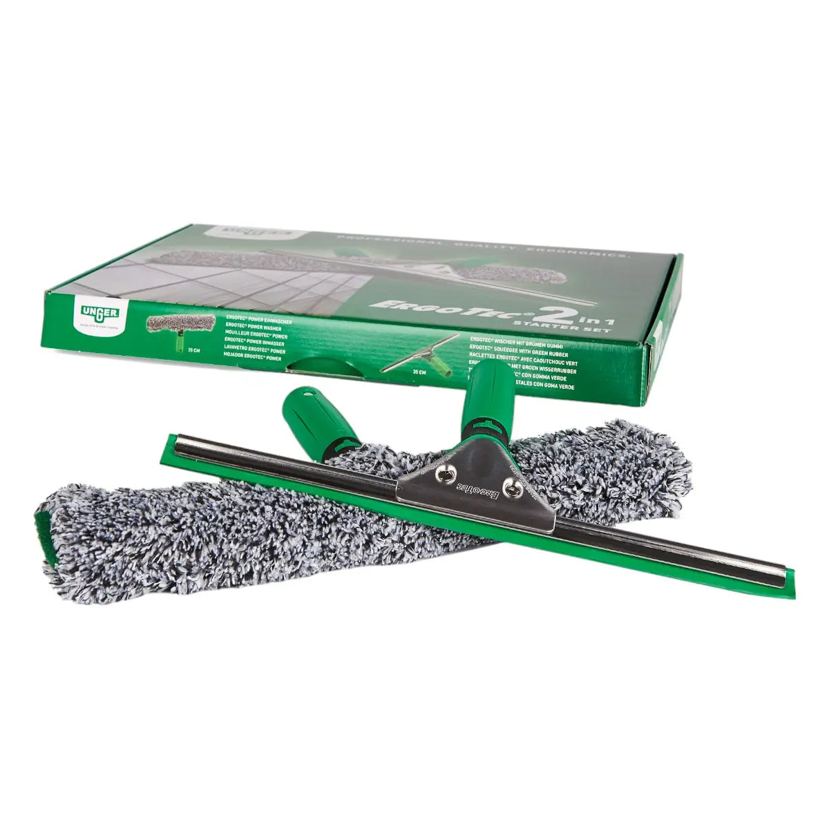 Unger Ergotec 2in1 Glasreiniger Set AK011A