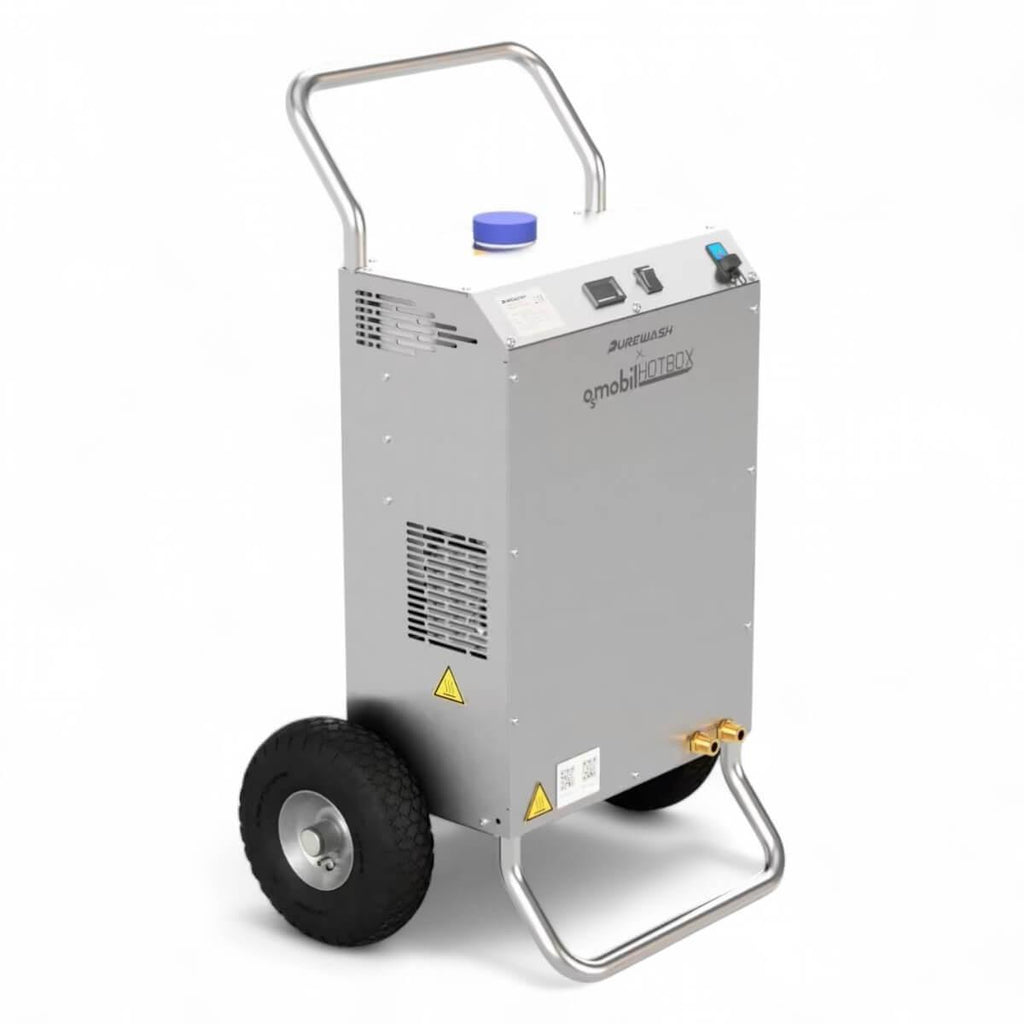 OSMOBIL HOTBOX Reinwasserheizung für GLAS PV und FASSADE