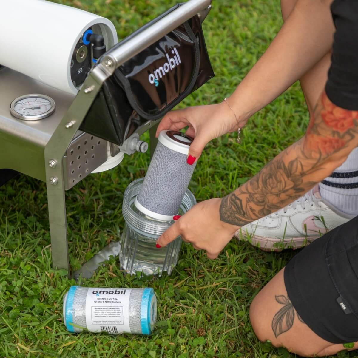 OSMOBIL ONE X für Glas-, Fassaden- und PV-Reinigung