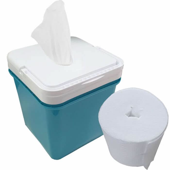 ARCORA X-Line Wipes Set Feuchttuchspenderbox inkl. Tuchrolle.