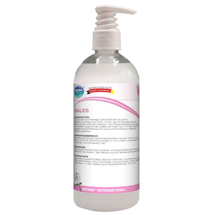 WALES Hautreinigungs- und Duschlotion 500ml Seife